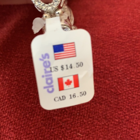 NWT Rhinestone Silver Bracelet - Picture 3 of 4